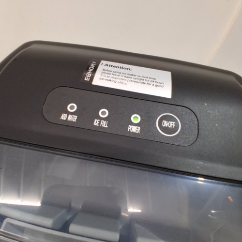 EUHOMY COUNTERTOP ICE MAKER - MAKES 26LBS/DAY - BLACK (MODEL: IM-06D) image 2