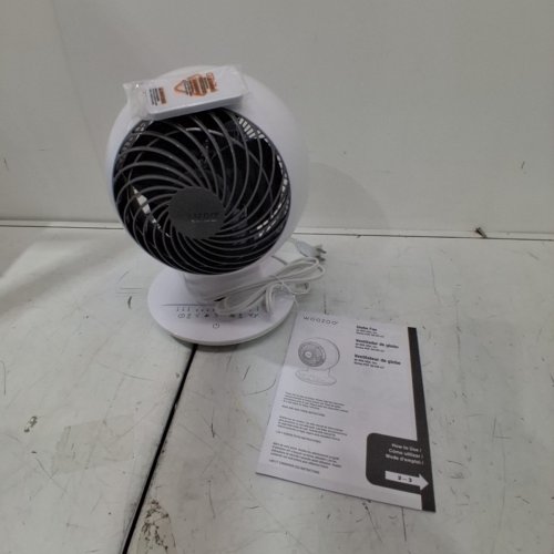IRIS WOOZOO 5-SPEED OSCILLATING GLOBE FAN - 82FT RANGE - WHITE (MODEL: PCF-SC15T-CT/2354207) image 3