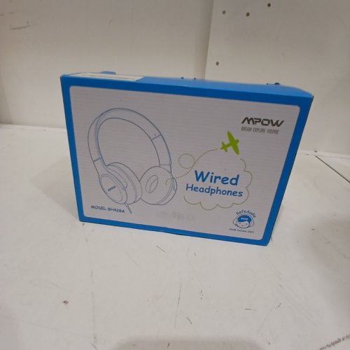 KIDS' MPOW SAFEAUDIO 94DB LIMIT WIRED OVER THE HEAD HEADPHONES - LIGHT GREEN - (MODEL: MPBH428AG) image 3