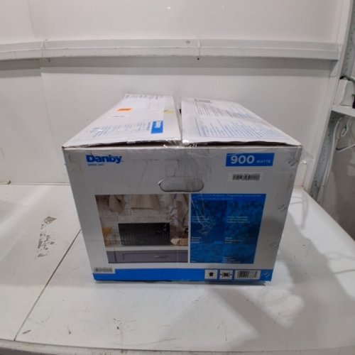 DANBY 1000 WATTS 1.1 CUBIC FEET COUNTERTOP MICROWAVE WITH PUSH BUTTON DOOR - WHITE - (DBMW1120BWW) image 6