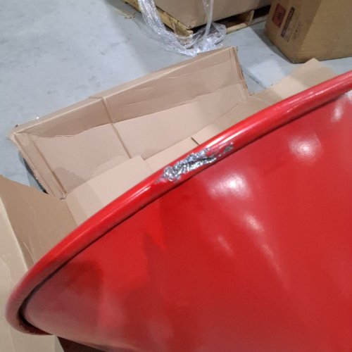 TOOWAY PROYARD GARDENERS WHEELBARROW - 4CU.FT - RED/BLACK (MODEL : 190980) image 6