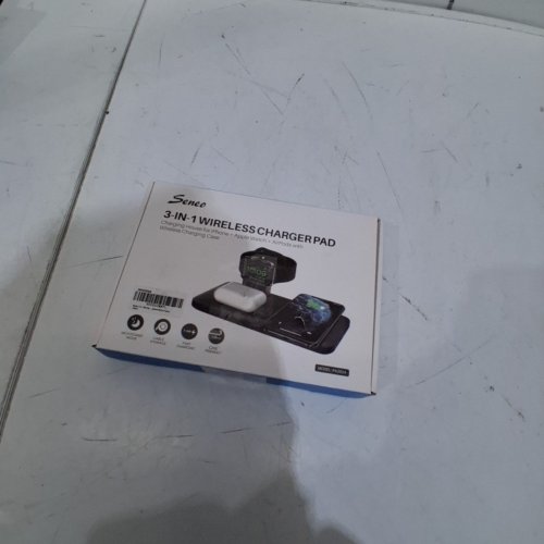 SENEO 3-IN-1 WIRELESS CHARGING PAD - BLACK image 4