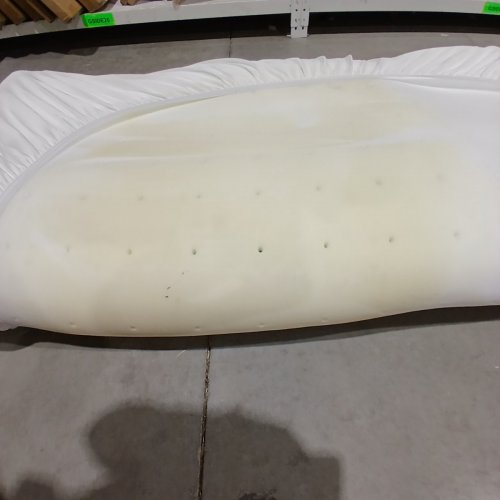 BEDLORE WASHABLE BAMBOO MATTRESS TOPPER WITH DEEP POCKETS FOR 6" TO 15" - 76" X 80" - WHITE (MODEL: QTB1P-2405CG-Q) image 5