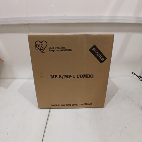 3PC IRIS AIRTIGHT PET FOOD STORAGE CONTAINER COMBO WITH SCOOP - 33QT & 12QT - GREY (MODEL: MP-8) image 6