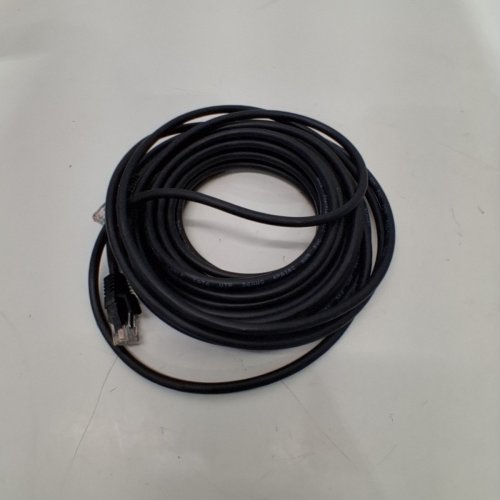 DEALWORTHY CAT6 ETHERNET CABLE - UP TO 10GBPS - 25FT - BLACK image 2