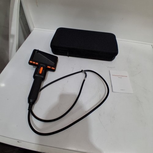 INDUSTRIAL STEERING ENDOSCOPE WITH ROTATING PROBE & CASE - 5" SCREEN - BLACK/ORANGE (MODEL: S11) image 3