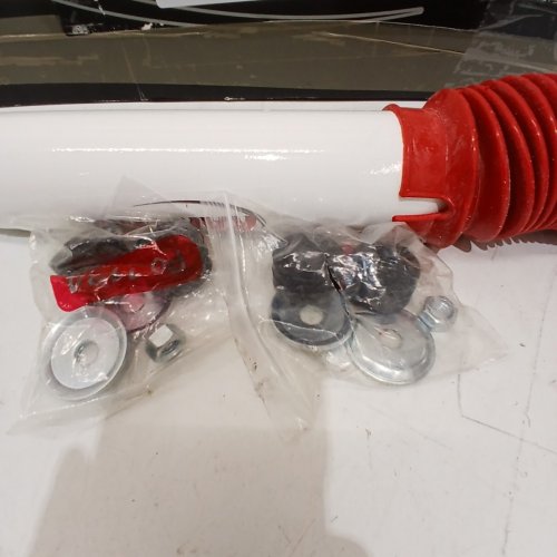 RANCHO RS5000 SERIES STEERING DAMPER - FOR VEHICLES WITH OVERSIZED WHEELS AND TIRES - WHITE (MODEL: RS5402) image 3