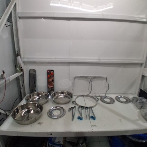 4PC GARVEE HOME STAINLESS STEEL CHAFING DISH SET - 8QT / 5QT - SILVER (MODEL: PLS_33A76FLM) image 4