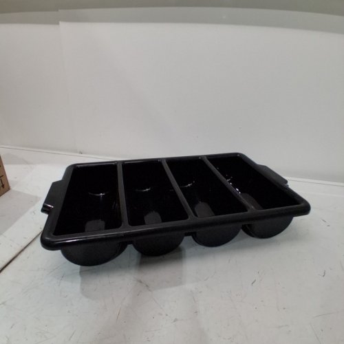 RESTAURANTWARE PLASTIC SILVERWARE ORGANIZER - 21" - BLACK (MODEL: RWT0469 ) image 2