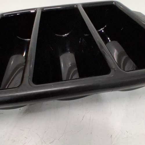 RESTAURANTWARE PLASTIC SILVERWARE ORGANIZER - 21" - BLACK (MODEL: RWT0469 ) image 3