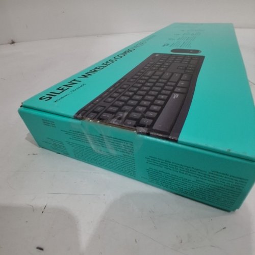 2PC LOGITECH WIRELESS KEYBOARD WITH SILENT TOUCH TECHNOLOGY - BLACK (MODEL: MK295) image 3