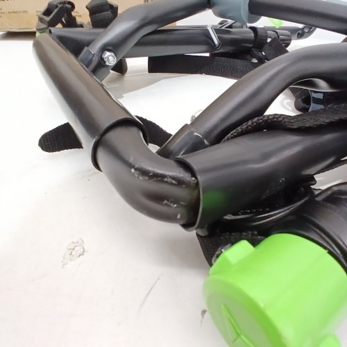 ALLEN SPORTS DELUXE TRUNK/SUV MOUNTED 2-BIKE CARRIER/RACK - BLACK/GREEN (MODEL: ZN102) image 4