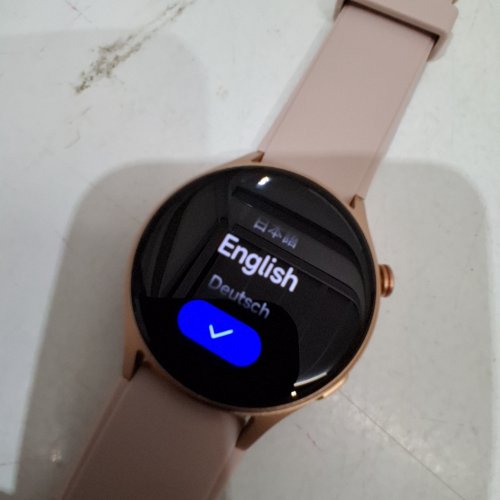 UNISEX FITPOLO SMART WATCH FITNESS TRACKER - 1.32” AMOLED TOUCHSCREEN, BLUETOOTH CALL, 24/7 HEART RATE, SPO2 MONITOR, STEP COUNTING, SLEEP TRACKING, IP68 WATERPROOF, FOR ANDROID, IPHONE - PINK (MODEL: AR-01) image 2