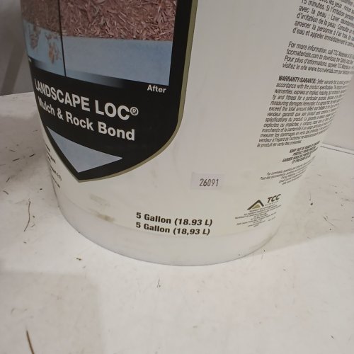 NORTHROCK LANDSCAPE LOC MULCH & ROCK BOND - 5 GAL image 2
