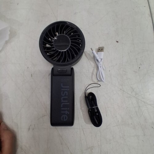 JISULIFE HANDHELD PORTABLE FAN LIFE 7 - BLACK image 3