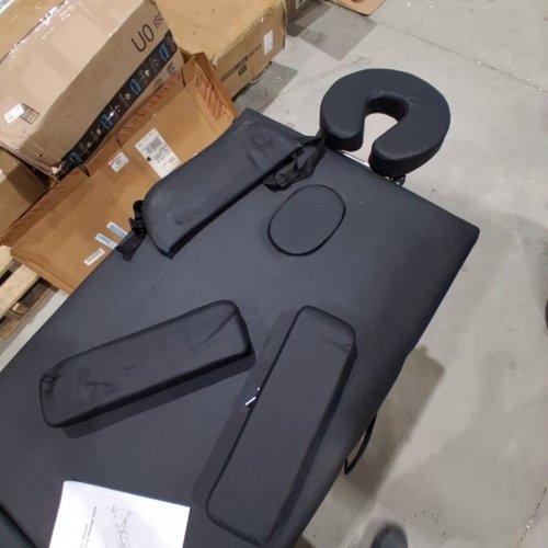 BEST MASSAGE ALUMINUM MASSAGE TABLE FOLDING PORTABLE BED - 73" - BLACK (MODEL:BT-ALMT1363-BLACK) image 3