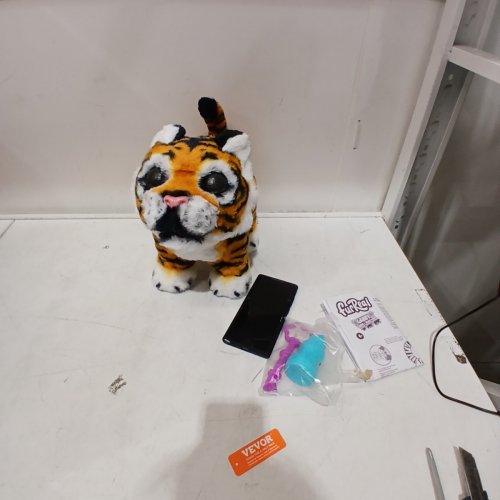 JUST PLAY FURREAL GABBY THE GROW & ROAR INTERACTIVE PLUSH TIGER - ORANGE, BLACK & WHITE (MODEL: 28204) image 3