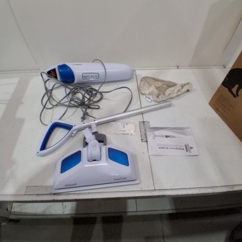 BISSELL POWERFRESH STEAM MOP - WHITE/BLUE (MODEL: 1940B) image 3