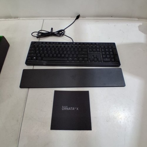 RAZER ORNATA V3 X GAMING KEYBOARD WITH LOW PROFILE KEYS & SILENT MEMBRANE SWITCHES & WRIST REST - BLACK / MULTICOLOURED (MODEL : RZ03-04470200-R3U1) image 7