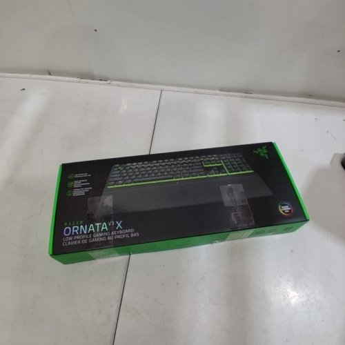RAZER ORNATA V3 X GAMING KEYBOARD WITH LOW PROFILE KEYS & SILENT MEMBRANE SWITCHES & WRIST REST - BLACK / MULTICOLOURED (MODEL : RZ03-04470200-R3U1) image 8