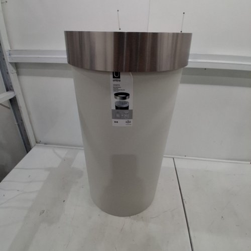 UMBRA VENTO TRASH CAN - 62L - WHITE image 2