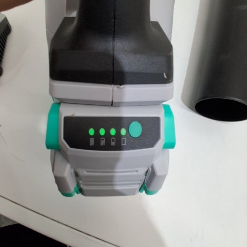 LITHELI 20V CORDLESS LEAF BLOWER BATTERY POWERED FOR CLEANING LEAVES-GREEN (MODEL:D07102150) image 2