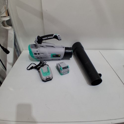 LITHELI 20V CORDLESS LEAF BLOWER BATTERY POWERED FOR CLEANING LEAVES-GREEN (MODEL:D07102150) image 3
