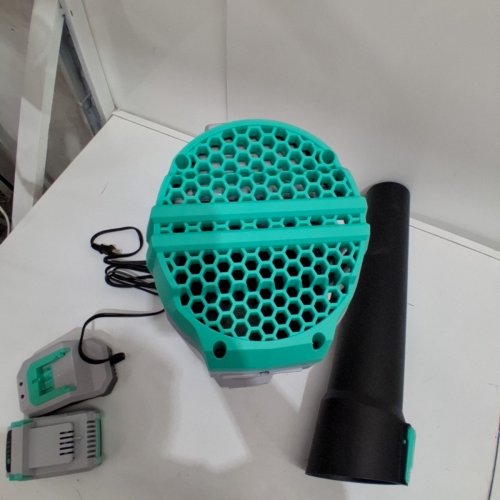 LITHELI 20V CORDLESS LEAF BLOWER BATTERY POWERED FOR CLEANING LEAVES-GREEN (MODEL:D07102150) image 7