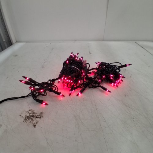 DECORATIVE STRING LIGHTS - 120V - 20FT - PURPLE (MODEL: SYCO-100RZF) image 2