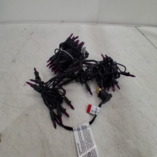 DECORATIVE STRING LIGHTS - 120V - 20FT - PURPLE (MODEL: SYCO-100RZF) image 5