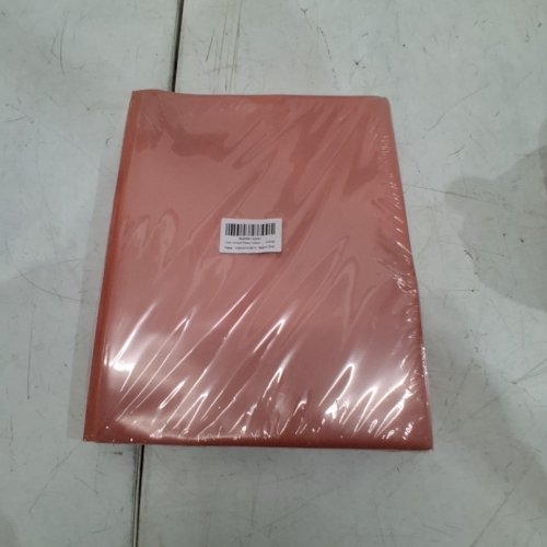 10PK VIVIN PLASTIC FOLDERS WITH CLEAR FRONT POCKET AND 3 PRONGS - ORANGE image 2