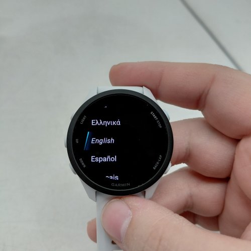 GARMIN FORERUNNER 70 GPS RUNNING SMARTWATCH 43 MM - WHITE image 2