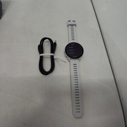 GARMIN FORERUNNER 70 GPS RUNNING SMARTWATCH 43 MM - WHITE image 4