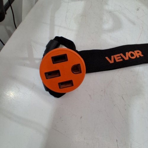 HEAVY DUTY STW RV EXTENSION POWER CORD - NEMA 14-50R - 50FT -ORANGE/BLACK (MODEL: EC5050HL-OR) image 4