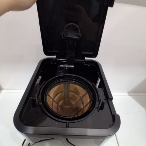 AIRMSEN PROGRAMMABLE DRIP COFFEE MAKER WITH TOUCHSCREEN - 14-CUP - 73OZ TANK - BLACK/STAINLESS STEEL (MODEL: ‎HR-CM306) image 4
