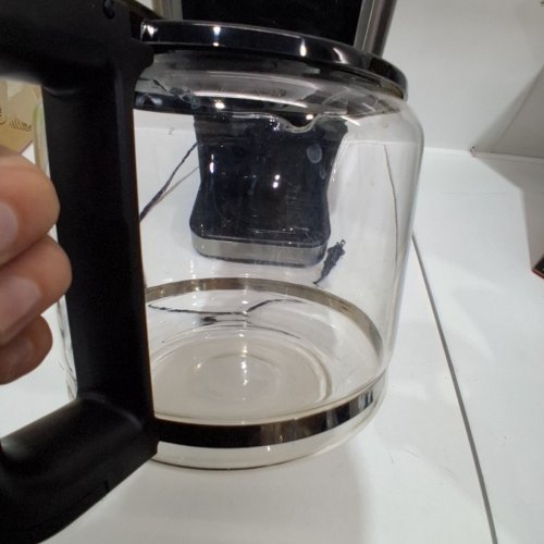 AIRMSEN PROGRAMMABLE DRIP COFFEE MAKER WITH TOUCHSCREEN - 14-CUP - 73OZ TANK - BLACK/STAINLESS STEEL (MODEL: ‎HR-CM306) image 8