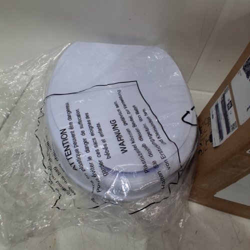 RAISED TOILET SEAT RISER - 4" RAISED - WHITE - (MODEL: FBL760600) image 2