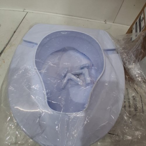 RAISED TOILET SEAT RISER - 4" RAISED - WHITE - (MODEL: FBL760600) image 3