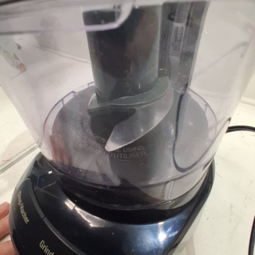 CUISINART 3-CUP MINI CHOPPER/GRINDER - PREP PROCESSOR - GRIND AND CHOP - PUREE AND EMULSIFY - BLACK (MODEL: CCH-3BKC) image 3