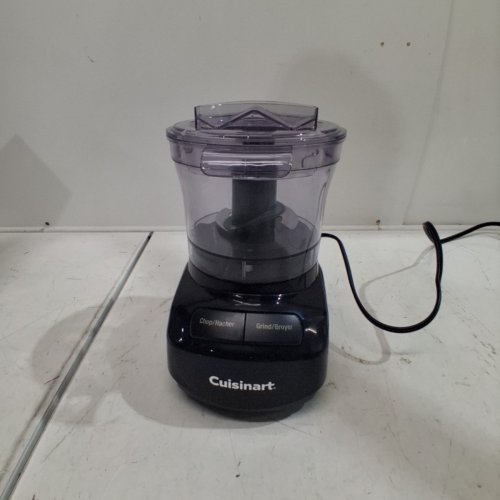 CUISINART 3-CUP MINI CHOPPER/GRINDER - PREP PROCESSOR - GRIND AND CHOP - PUREE AND EMULSIFY - BLACK (MODEL: CCH-3BKC) image 5