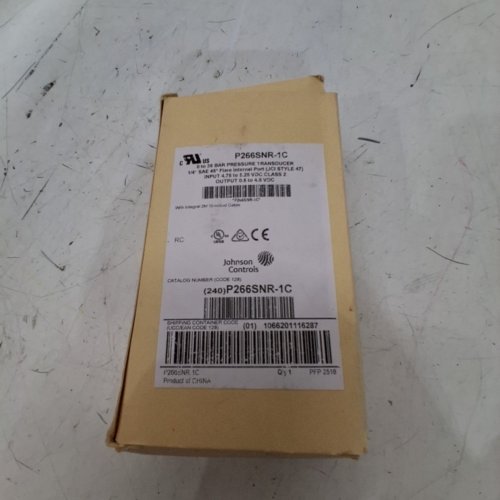 JOHNSON CONTROLS ELECTRONIC PRESSURE TRANSDUCER FOR MODEL P266 SERIES SINGLE-PHASE CONDENSER FAN SPEED CONTROL - (MODEL:P266SNR-1C ) image 4