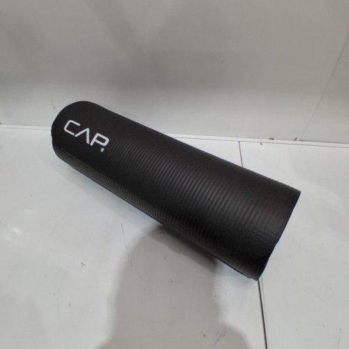 CAP BARBELL HIGH DENSITY EXERCISE YOGA MAT - 1/2" X 24"X 68" - BLACK (MODEL: MTIS-6523-12BK) image 3