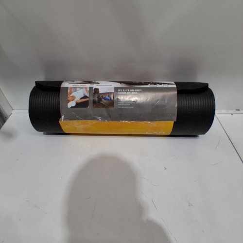 CAP BARBELL HIGH DENSITY EXERCISE YOGA MAT - 1/2" X 24"X 68" - BLACK (MODEL: MTIS-6523-12BK) image 4