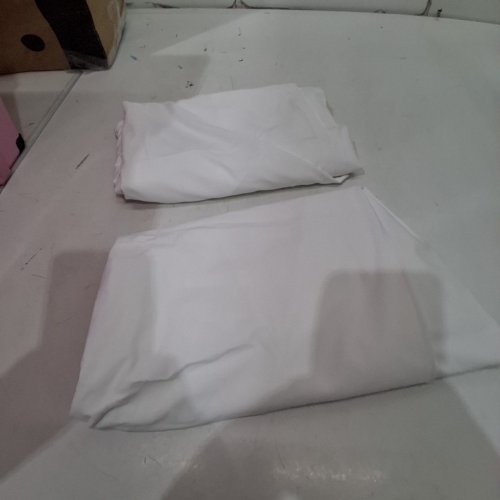 2PK MELLOW COOLING PILLOWCASES - KING - WHITE image 2