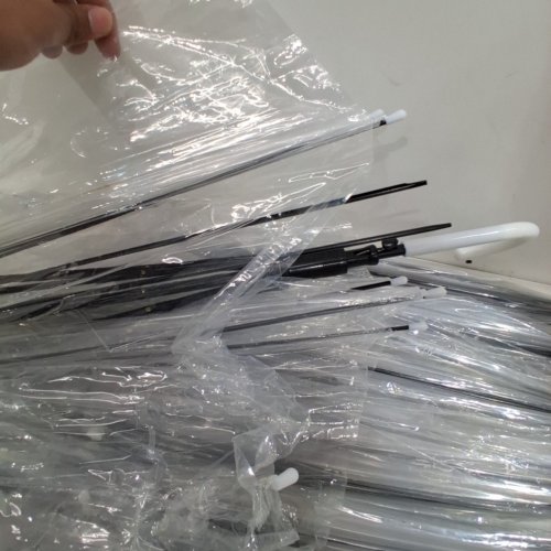 50PK WEDDING CLEAR UMBRELLA WITH HANDLE - CLEAR image 4
