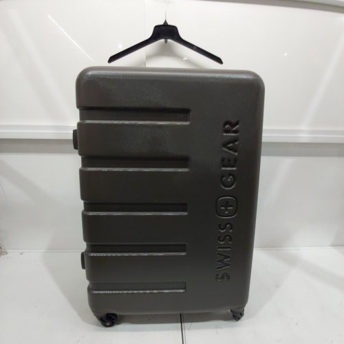 SWISS GEAR SIGNATURE HARDSIDE EXPANDABLE LUGGAGE WITH SPINNER WHEELS AND TSA LOCK - 28" - CHOCOLATE BROWN (MODEL: SA7366 / 7366515177) image 3