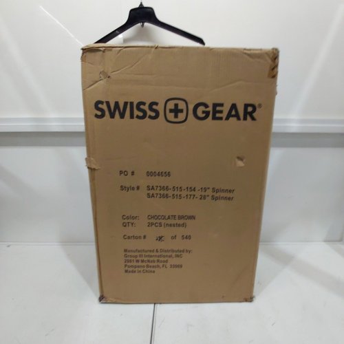 SWISS GEAR SIGNATURE HARDSIDE EXPANDABLE LUGGAGE WITH SPINNER WHEELS AND TSA LOCK - 28" - CHOCOLATE BROWN (MODEL: SA7366 / 7366515177) image 8