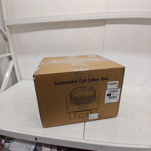 EXTRA WIDE OPEN SELF CLEANING CAT LITTER BOX - WHITE (MODEL: CH-ICB026) image 5