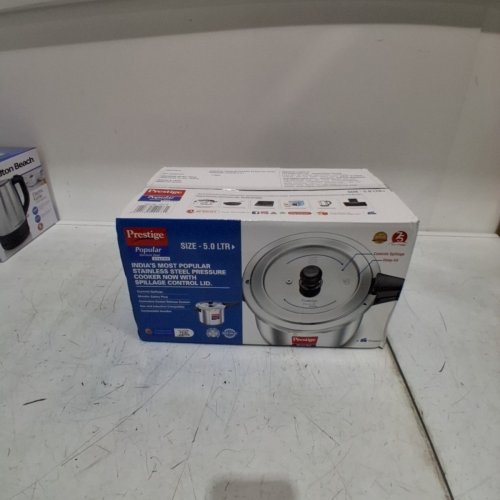 PRESTIGE POPULAR 5-LITRE ALUMINUM PRESSURE COOKER image 2