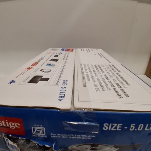 PRESTIGE POPULAR 5-LITRE ALUMINUM PRESSURE COOKER image 3